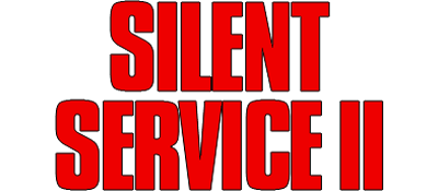 Silent Service II logo for Amiga